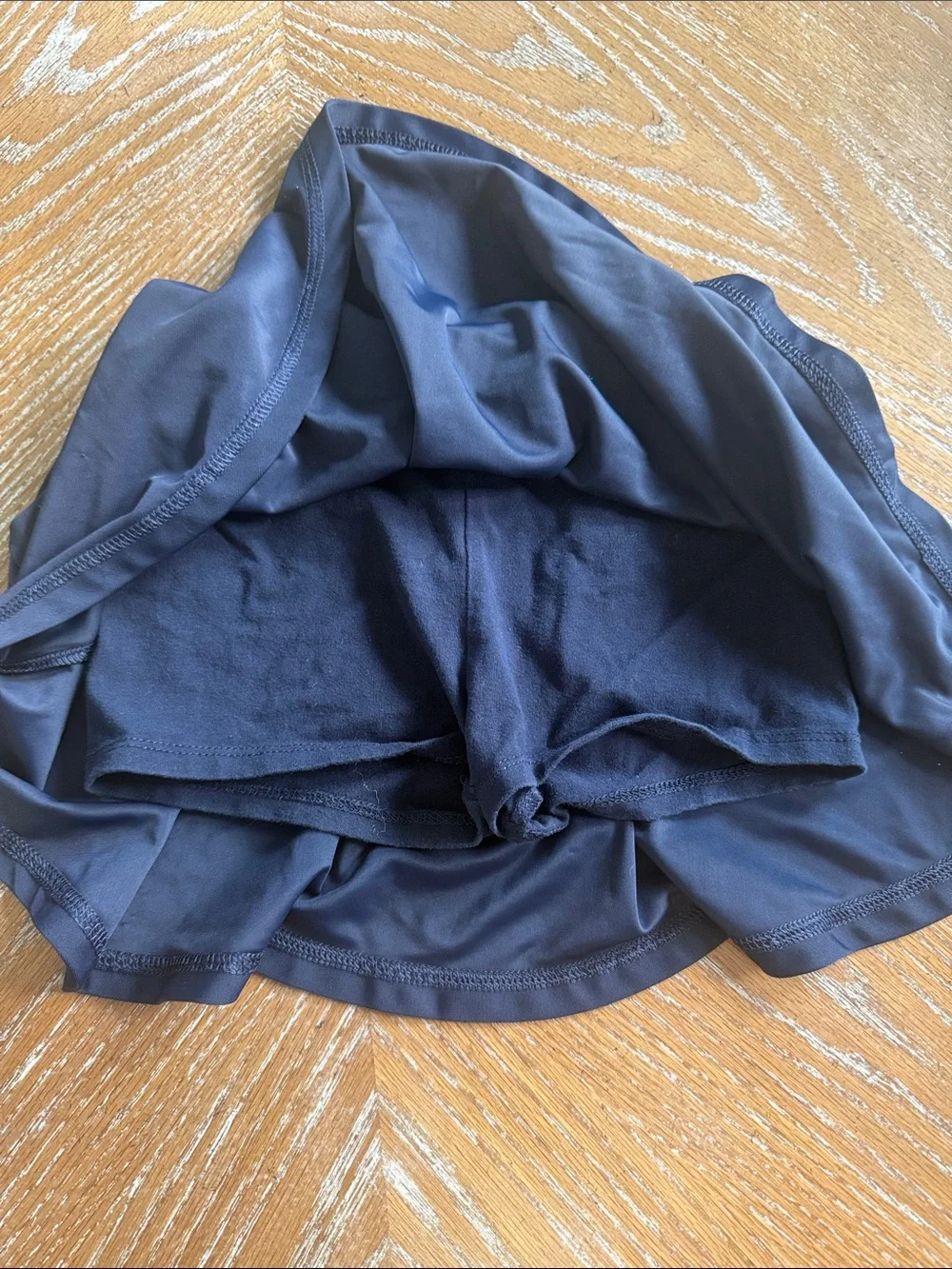 Two Girls' Tennis Skorts Bundle - Navy and Light Lavender